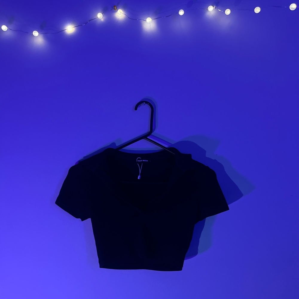 Black Crop Top